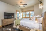 Guest Bedroom with King Bed, Flat Screen TV, Walk-In Closet, Access to Balcony Sleeps 2
